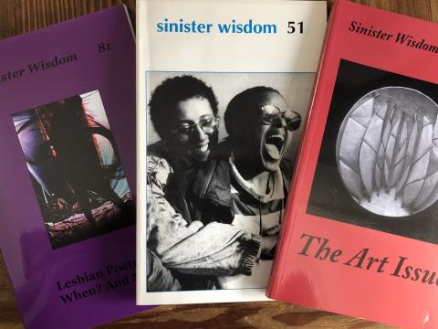 Dyke Creativity 3 issues of Sinister Wisdom